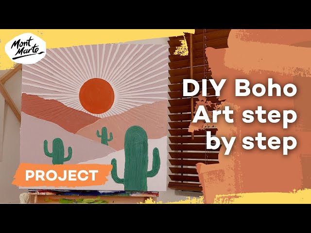 DIY Bohemian Art - Free Painting Lesson