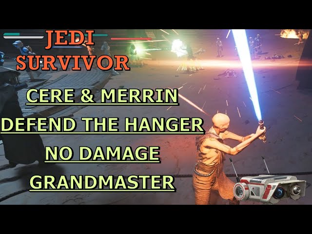 Cere and Merrin Being Awesome | No Damage, Grandmaster | Star Wars: Jedi Survivor