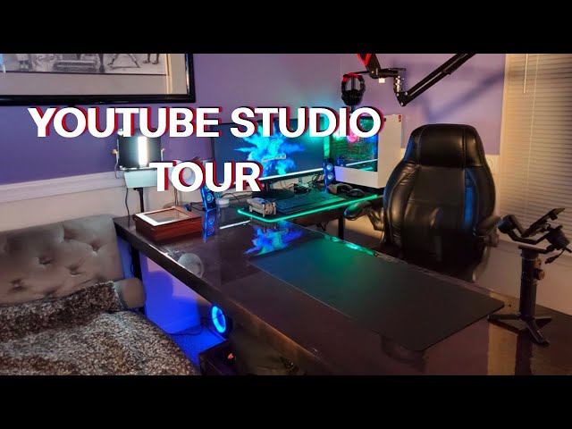YouTube Studio Setup on a Budget | How to Setup a YouTube Studio| YouTube Studio Tour