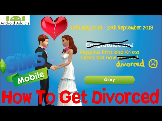 The Sims Mobile How To Get Divorced 2018