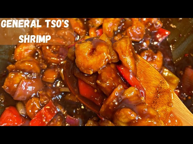 General Tso's Shrimp / Quick And Easy Recipe