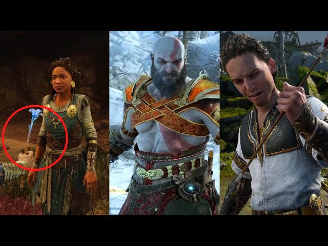 God of War Ragnarok - Insane and Rare Details/Dialogues you may have Missed
