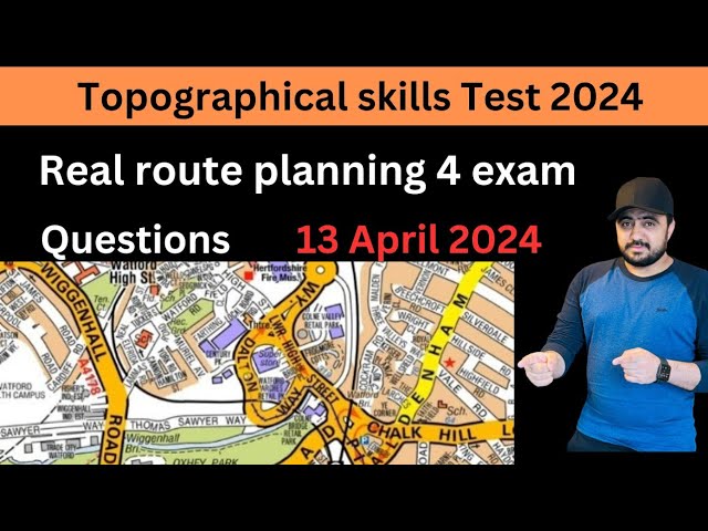 TFL Topographical assessment Test 2024 | TFL Real route planning exam questions April 2024,sa pco