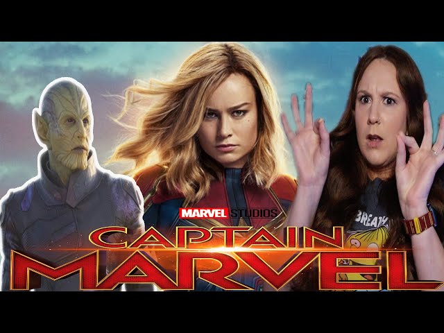 Captain Marvel * FIRST TIME WATCHING * reaction & commentary
