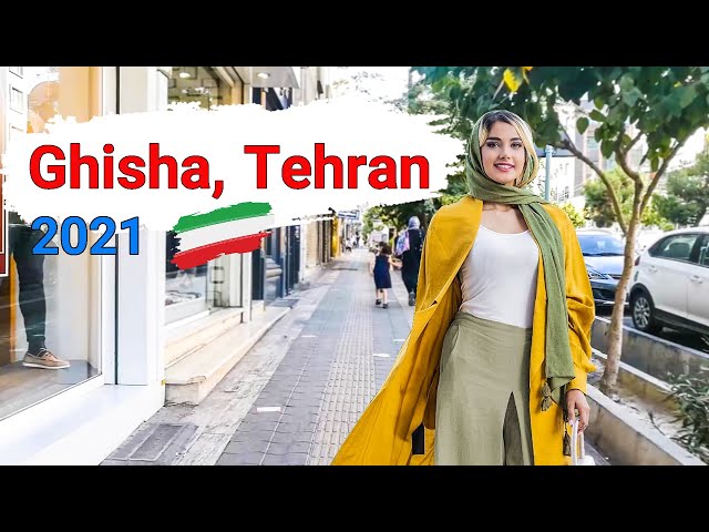 Tehran, Iran 2021 - Walking In Gisha Neighborhood | Gisha Street | Walking Tour / تهران خیابان گیشا