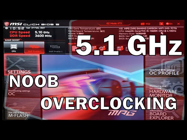 How to overclock a CPU the easy way!