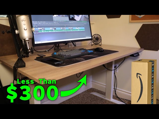 Best CHEAP Motorized Standing Desk on Amazon? Under $300!