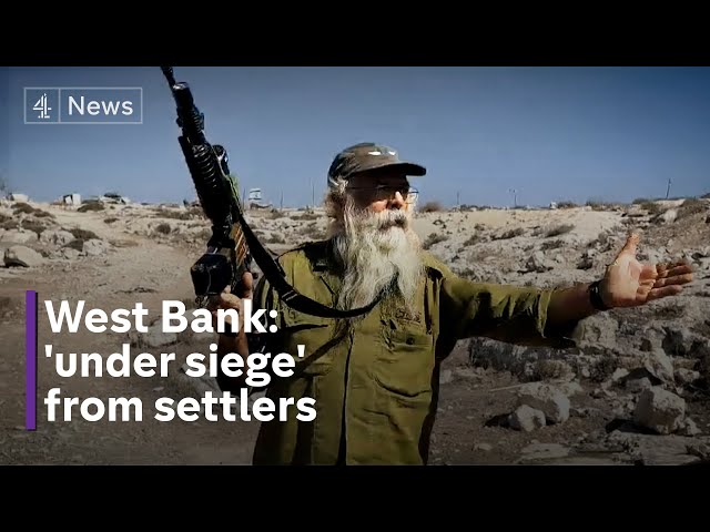 West Bank settler expansion: a year on the frontline