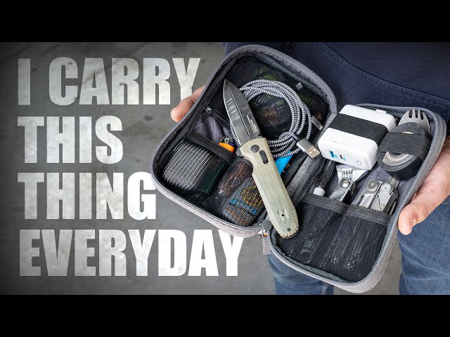 The EDC Kit That I Take Everywhere || EDC Kit Philosophy and How To