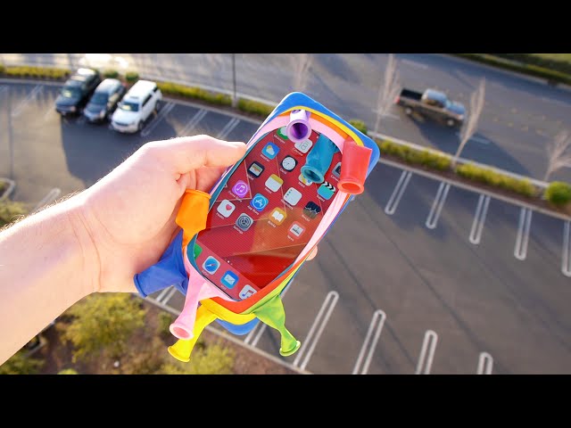Can Balloons Protect an iPhone 6S Plus from 100 FT Drop Test?