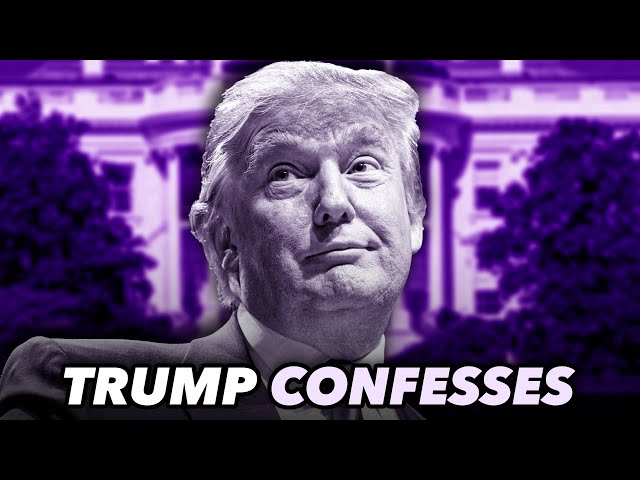 Trump Confesses To Crimes During Mind Blowing Press Conference