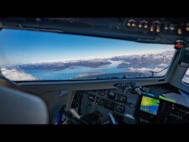 Leaving Greenland in a DC-3, Atlantic Crossing