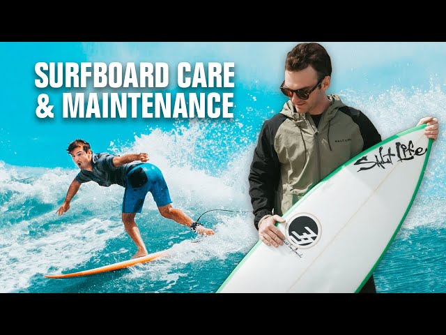 Surfboard Care Guide by PRO SURFER Kieran Anderson