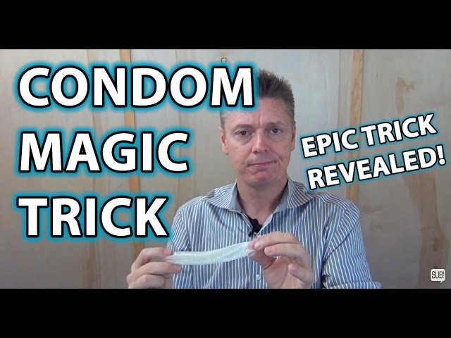 AWESOME Magic Tricks using a CONDOM?! Secret Illusion Revealed!