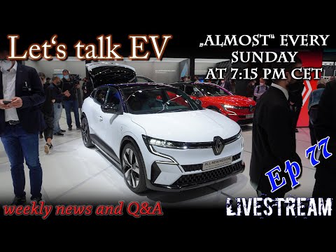 (live) Let's talk EV - Renault Megane E-Tech is coming soon
