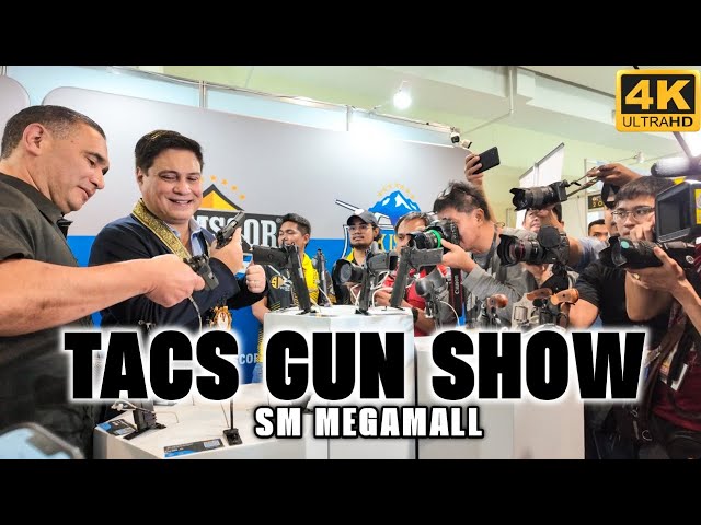 [4K] The Year-End TACTICAL, SURVIVAL and ARMS EXPO (TACS) 2023 at SM MEGAMALL!