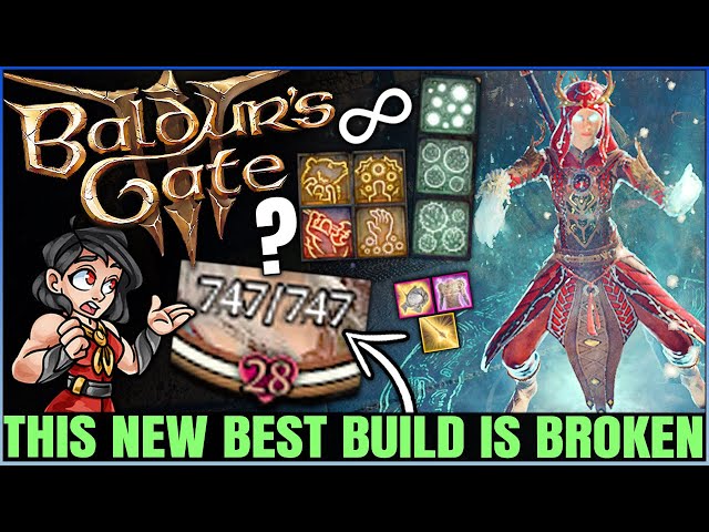 Baldur's Gate 3 - NEW INVINCIBLE COMBO FOUND - Best Druid Barbarian Build Guide & Multiclass!