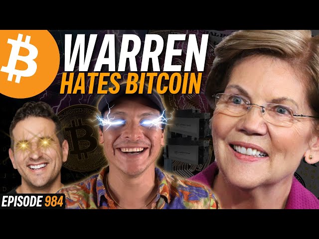 Elizabeth Warren Wants to Stop Iran Mining Bitcoin | EP 984