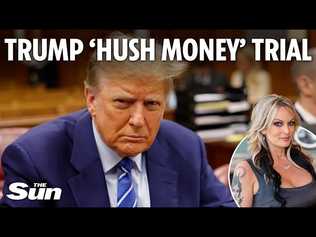 Donald Trump on trial for Stormy Daniels 'hush money payments'