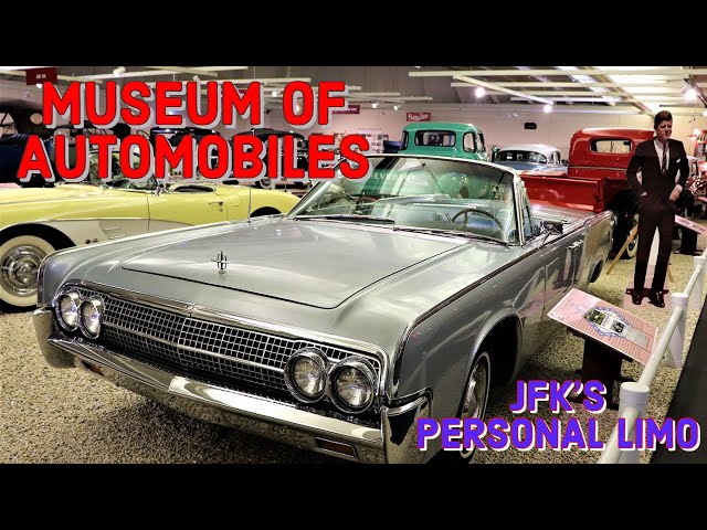 Museum of Automobiles - JFK's Limo at Fantastic Auto Collection - Morrillton, Arkansas