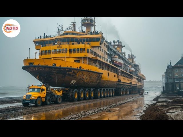 266 Massive Heavy Load Logistics Industrial Giant Transportation and Heavy Machinery