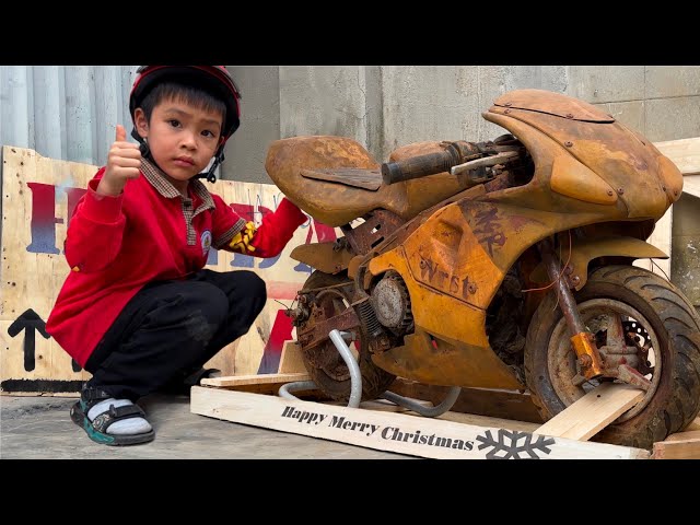 Restore Santa's Gifts | Honda NSR 53cc Completely Revived