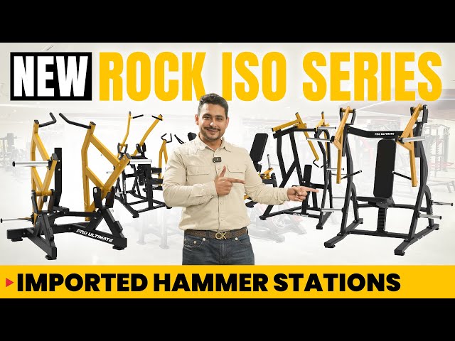 NEW ARRIVAL 🌟 Rock ISO Hammer Series | Ultimate Gym Solutions | Abhishek Gagneja