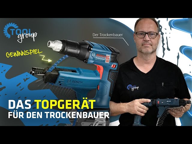 Das MUST-HAVE TOOL?! Was kann der Trockenbauschrauber GSR 18 V-EC TE von Bosch alles? || ToolGroup