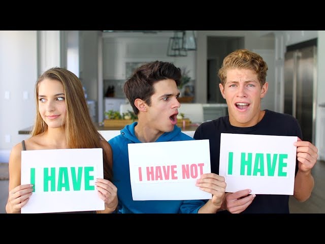 NEVER HAVE I EVER w/ SISTER AND HER "BOYFRIEND" (Part 2) | Brent Rivera