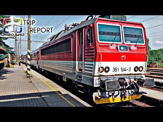 TRAIN TRIP REPORT | ZSSK Bratislava-Kosice | Bratislava - Liptovský Mikuláš