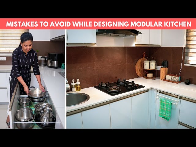 11 Mistakes to Avoid While Making Modular Kitchen | Kitchen Designing Mistakes