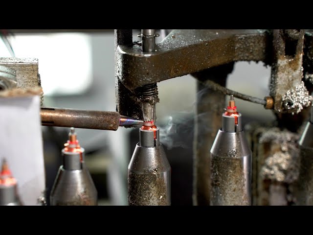 Video of the four best mass production factories in China。Beautiful factory sounds