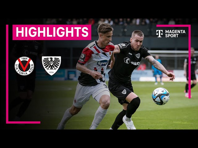 FC Viktoria Köln - SC Preußen Münster | Highlights 3. Liga | MAGENTA SPORT