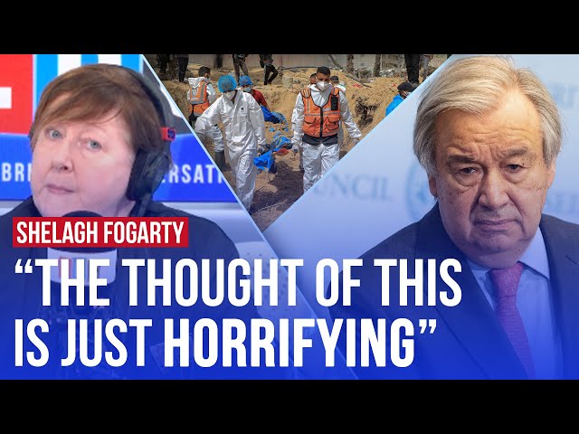 UN Chief 'horrified' by reports of mass grave in Gaza hospital | LBC analysis