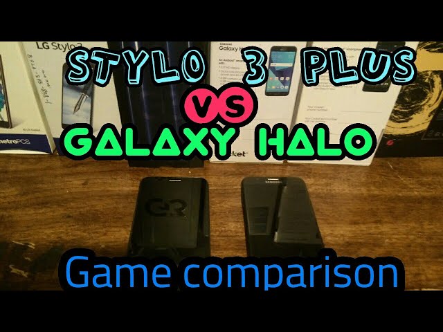 LG Stylo 3 plus Vs Samsung Galaxy Halo PUBG gaming Comparison ( Highest Graphics)