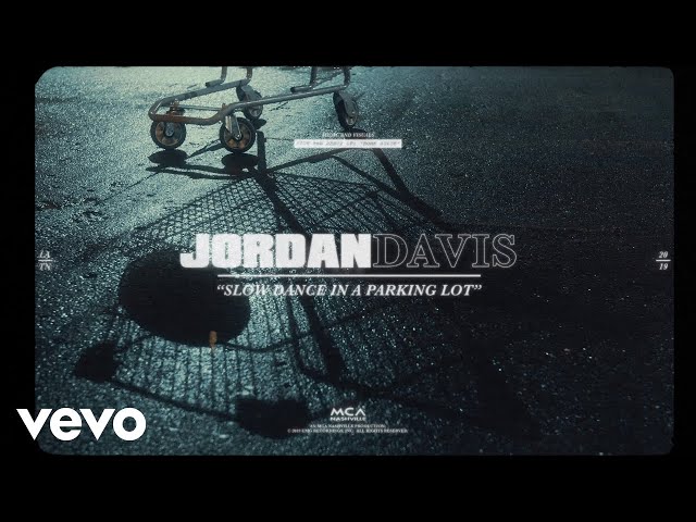 Jordan Davis - Slow Dance In A Parking Lot (Official Lyric Video)