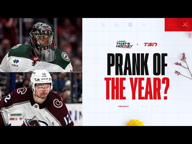 FLEURY PROVES GOAT STATUS IN PRANK WAR WITH DUHAIME