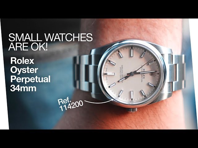 Perfect first Rolex, or Everyday Rolex - Rolex Oyster Perpetual 34mm Ref. 114200