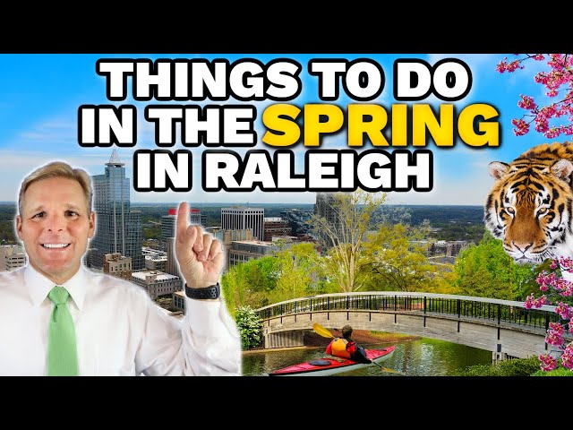 FUN things to do in the SPRING in RALEIGH North Carolina
