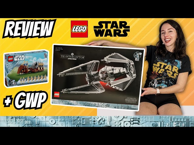 LEGO Star Wars 75382 UCS TIE INTERCEPTOR Review