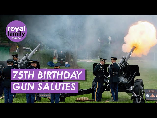 WATCH: Birthday Gun Salutes at Tower of London For King Charles III