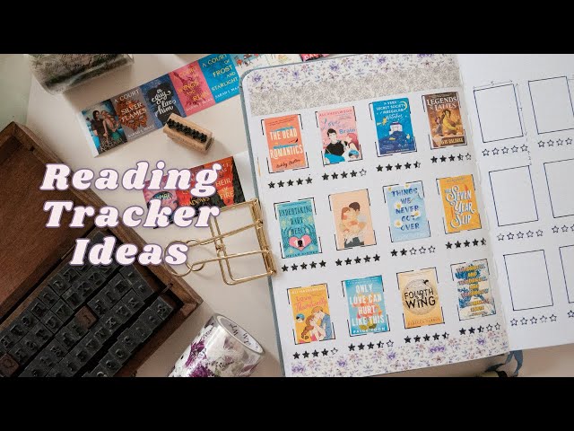 5 Easy Reading & Book Tracker Ideas for Your Journal