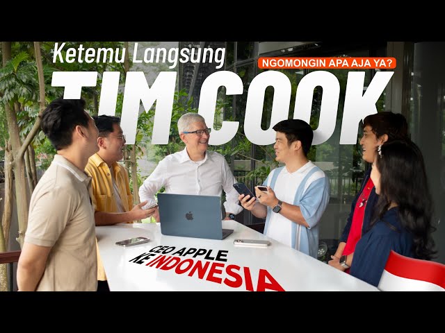AKHIRNYA KETEMU CEO APPLE TIM COOK DI INDONESIA🔥🥹 End of A Journey - iTechlife