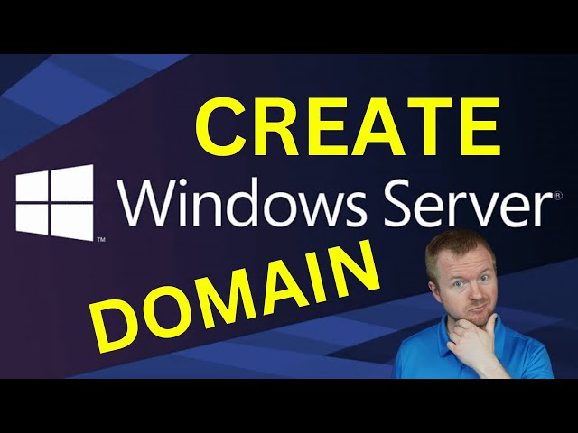 How to Create an Active Directory Domain With Windows Server 2022