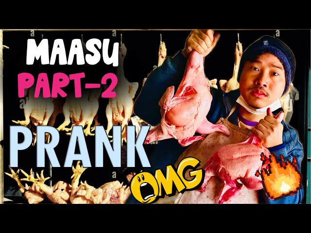 nepali prank |meat prank/maasu aayo part -2/ alish rai new prank 2023/ funny comedy prank /alish rai
