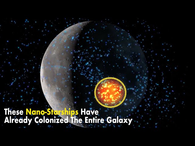 These Nano-Starships Have Already Colonized the Whole Galaxy