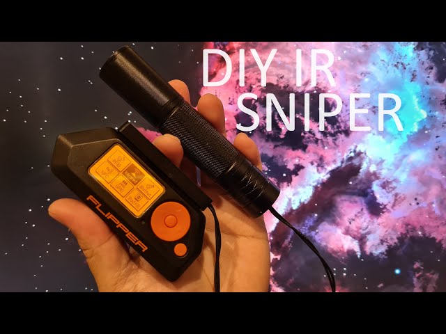 How to make an IR Sniper for the Flipper Zero.