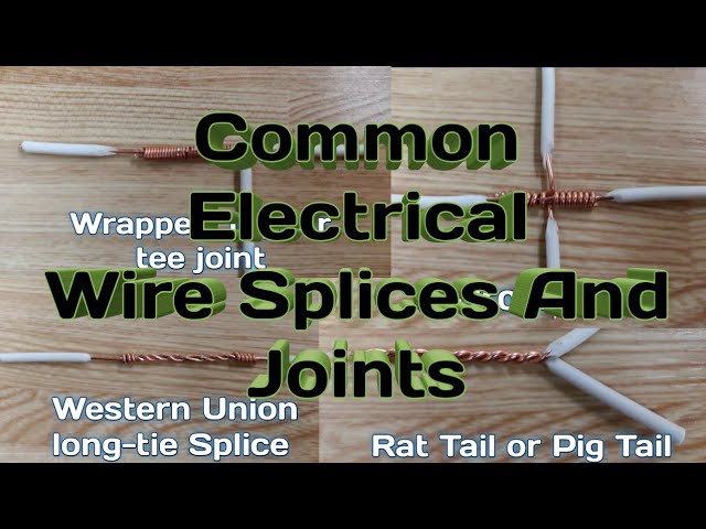 Common Electrical Wire Splices and Joints|Video Tutorial(Tagalog)