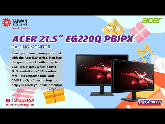 ACER: 21.5" EG220Q PBIPX GAMING MONITOR