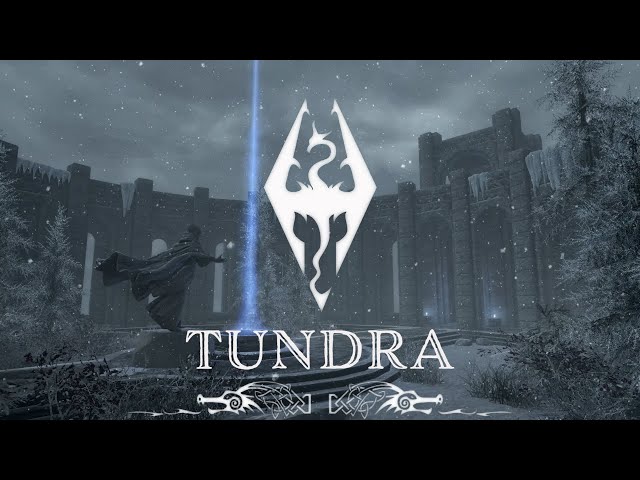 Tundra | Snowy Skyrim Music & Ambience | Three Hours from Skyrim's North